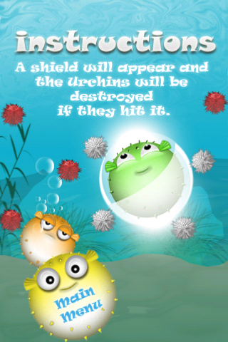 Screenshot iBlow Fish Fun Screenshot iBlow Fish Fun